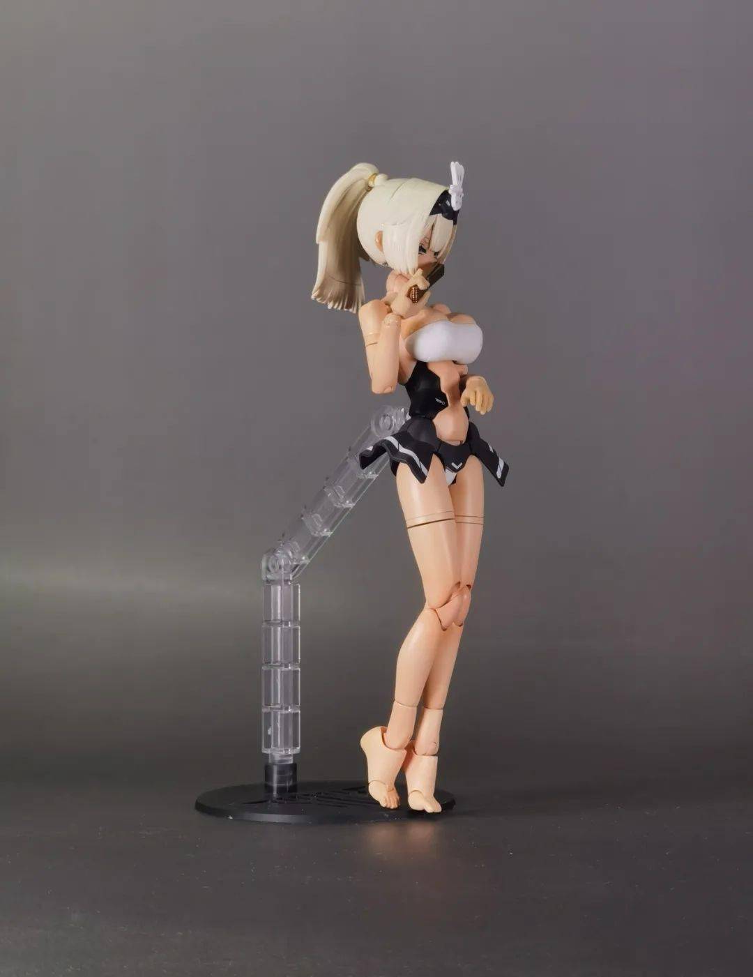 美女与野兽女神装置朱罗玉藻前配六角机牙妖尾狐狸涂装制作