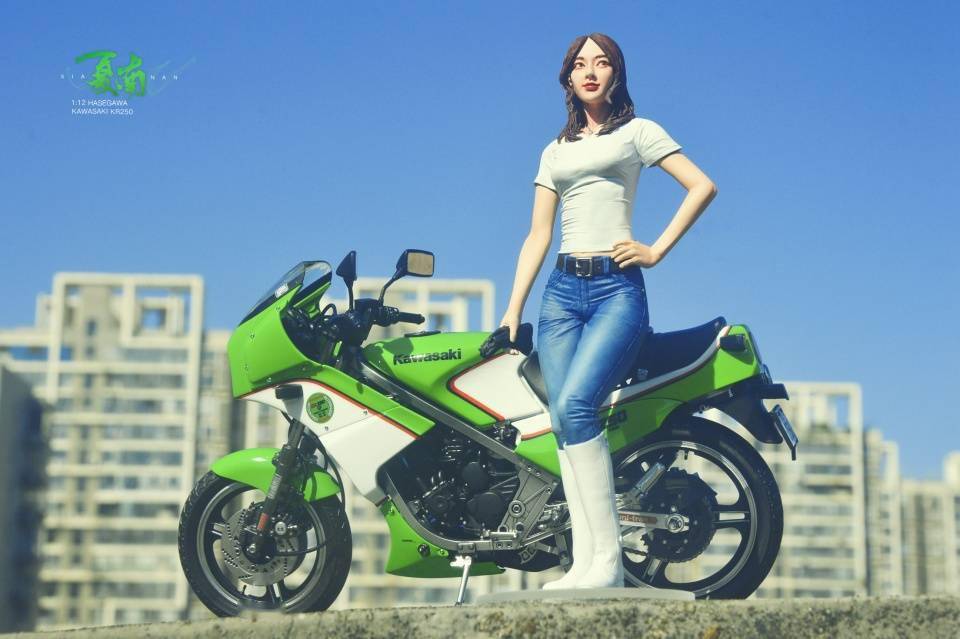 文章|模玩秀：长谷川 1/12 川崎KR250 摩托