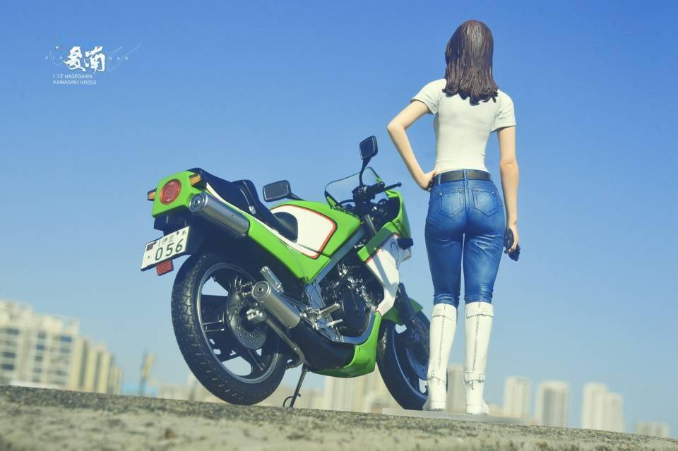 文章|模玩秀：长谷川 1/12 川崎KR250 摩托