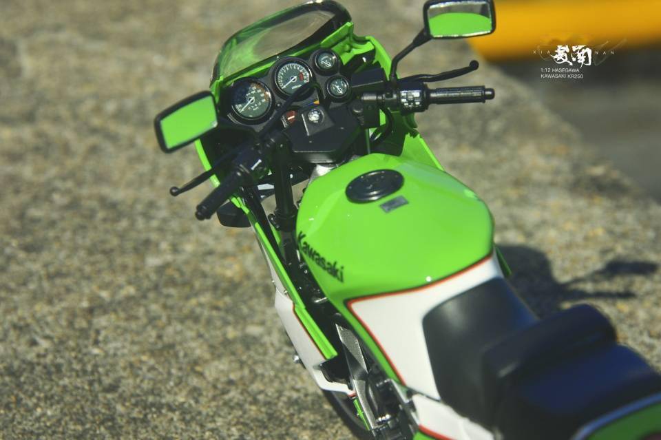 文章|模玩秀：长谷川 1/12 川崎KR250 摩托