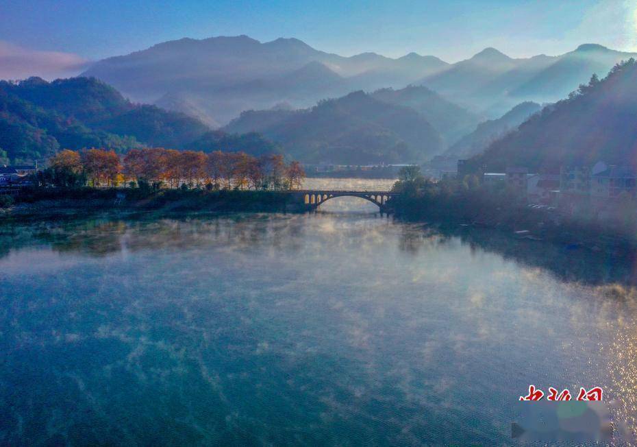 景色|航拍浙江淳安千岛湖初冬景色