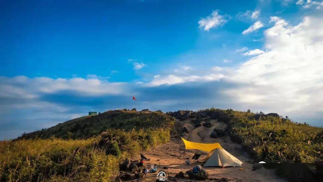 揭阳第一峰揭西李望嶂山看夕阳赏日出观云海