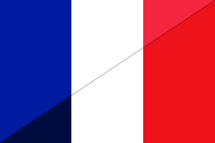 法国国旗变了 三年没人发现 马克龙