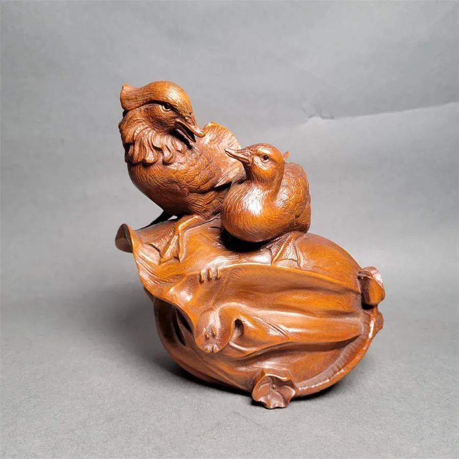 国拍民品雅趣黄杨木摆件文玩杂件专场