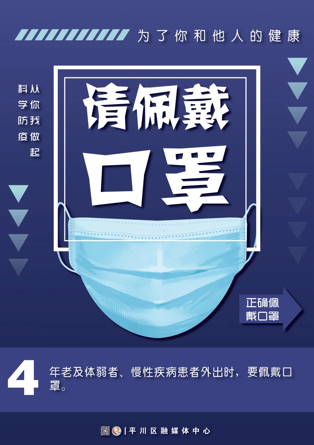 海报丨继续坚持戴口罩