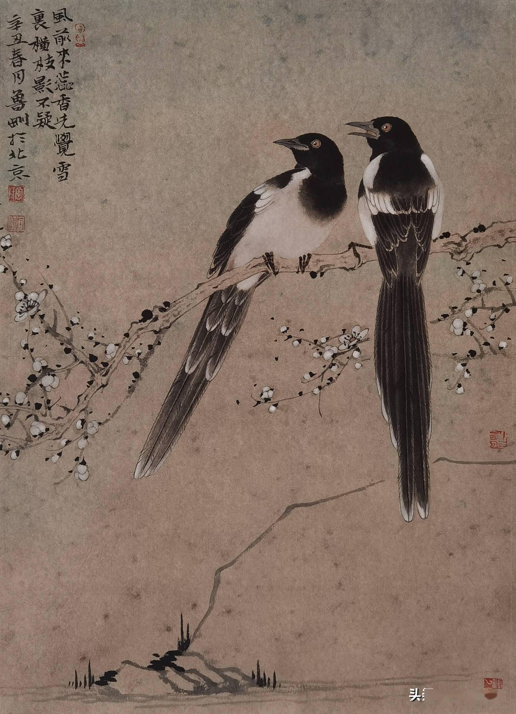 书画大家画家鲁刚用作品诠释气韵流露出的雅