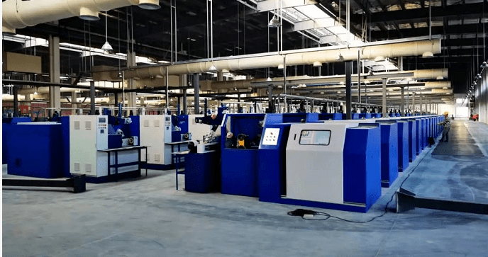 35万吨/年钢帘线一期项目,下月中旬试产!_厂房