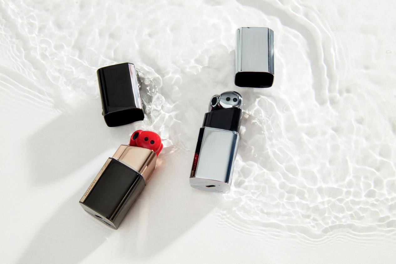 女性 TWS 降噪耳机新选择：华为“口红耳机”颜值实力同步在线