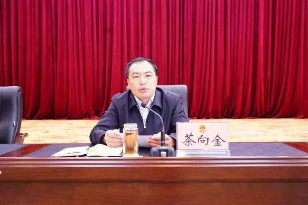 市委副书记,市换届选举工作领导小组副组长茶向金从