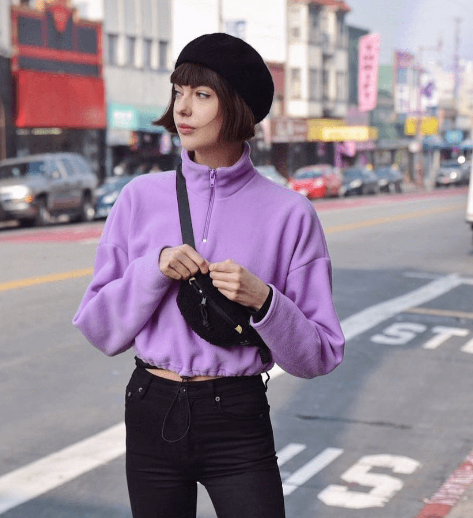 太可了淡紫色才是这个冬天颜值最高的颜色