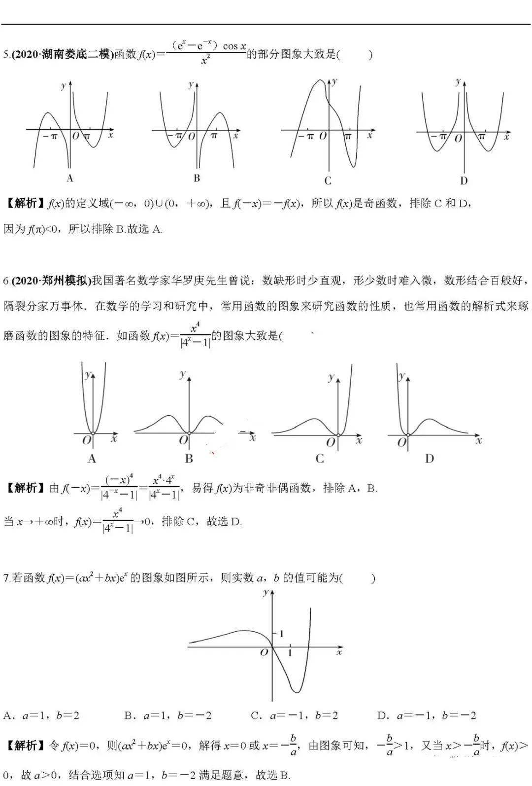 版权|高中数学 | 高中数学「函数」必考9大专题+58个必考点梳理！