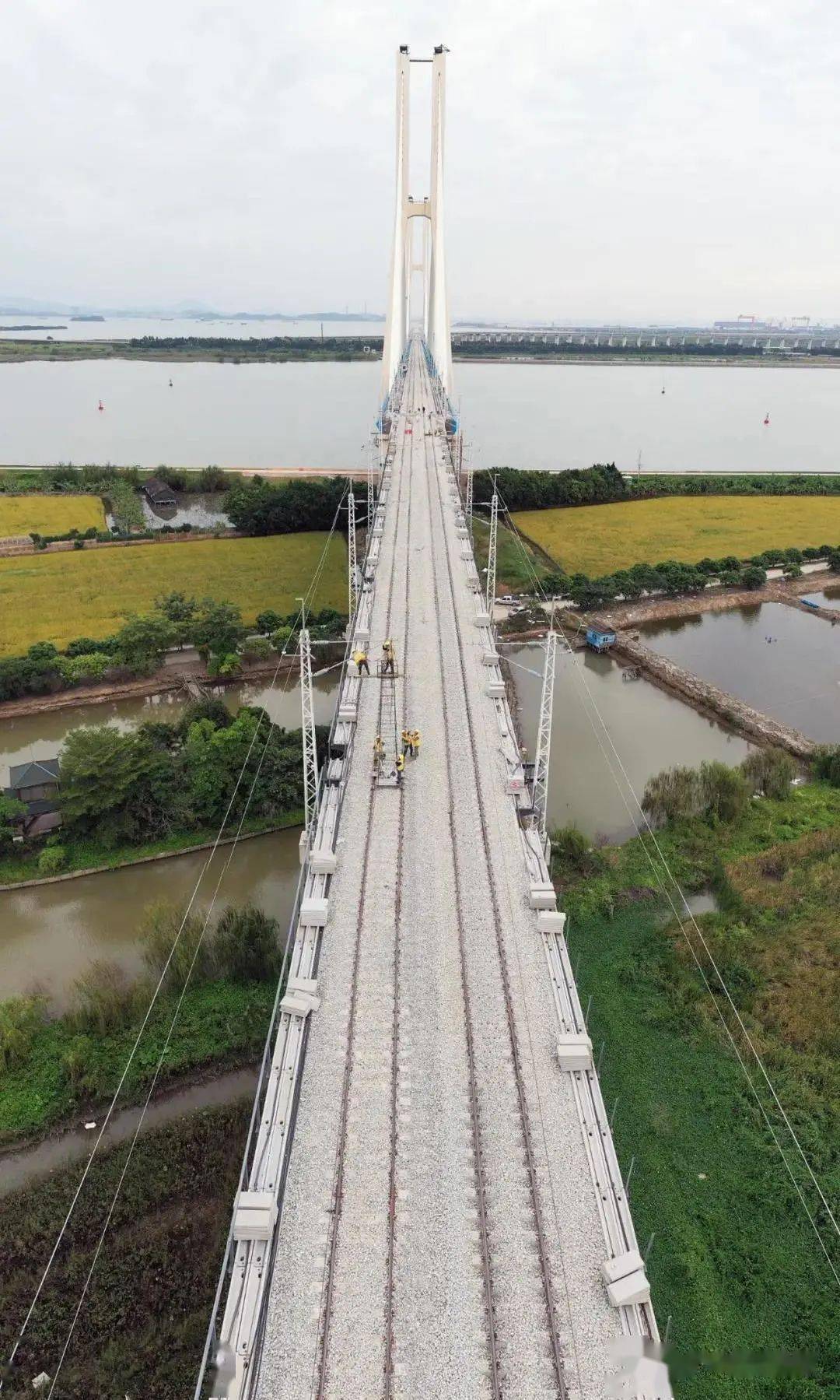 "亚洲第一跨"即将完工!这条铁路有望年底开通