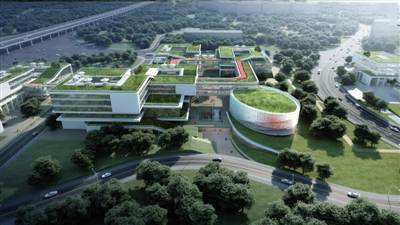 中国移动中西部地区 最大科研基地将主体施工