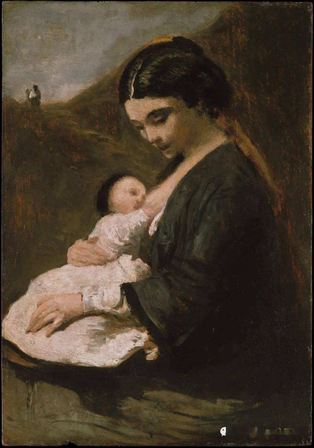 corot 1796~1875),法国写实主义风景画和肖像画家