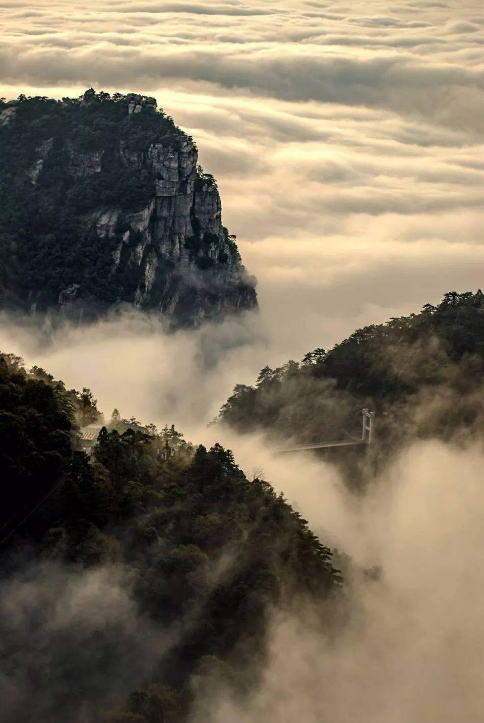 庐山云雾景观图片