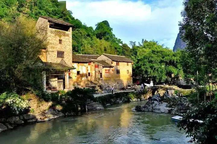 黄姚古镇政府补贴只要99元11月2527日出发贺州黄姚古镇网红鱼鳞坝故乡
