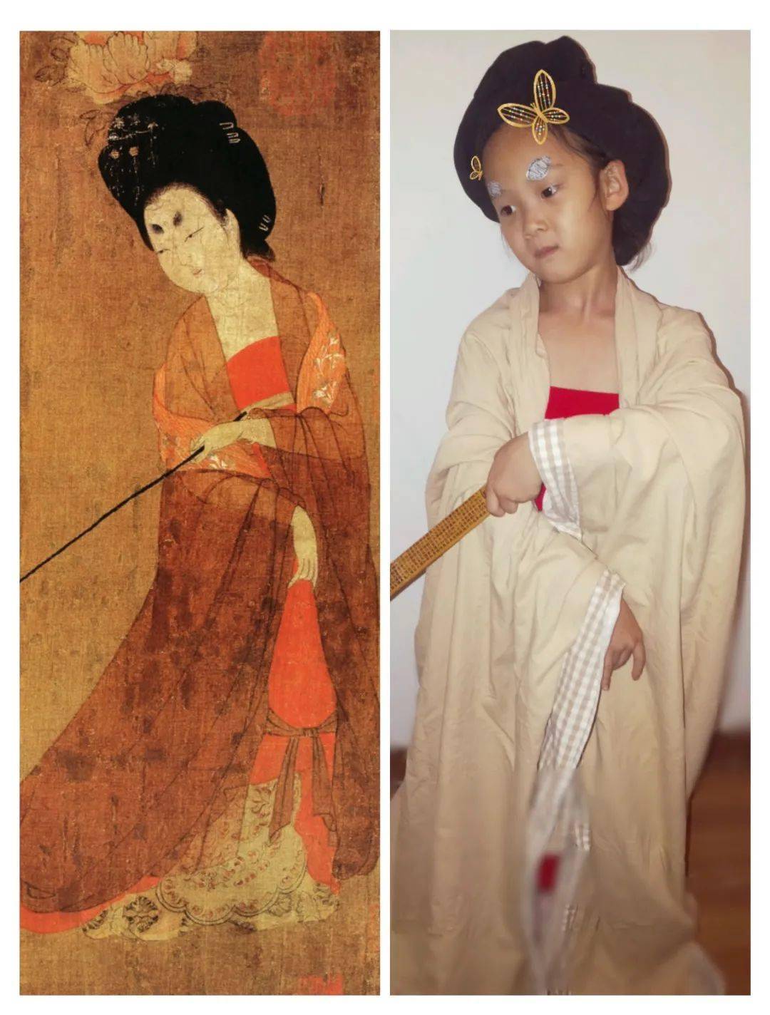 神还原名画模仿秀小记者们太有才了