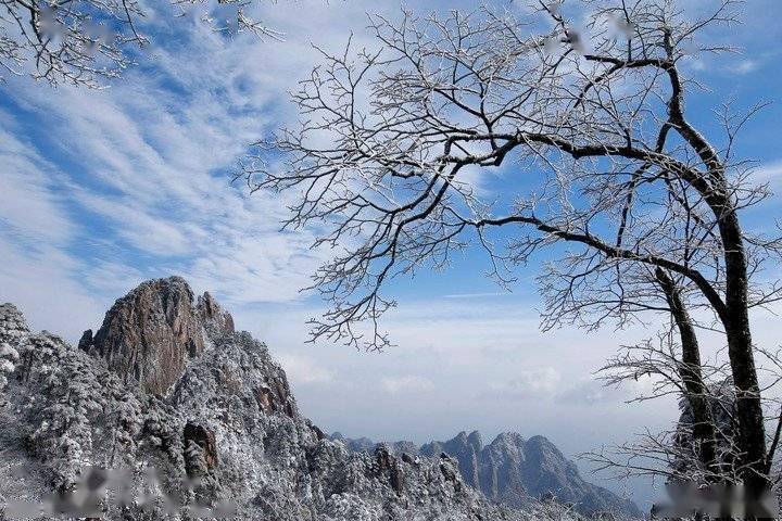 银装|雪后黄山银装素裹