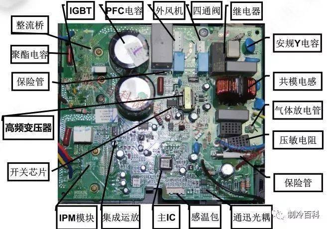 格力空調變頻空調e6h5f0故障維修與電氣原理圖