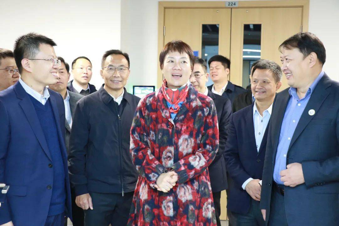 市委副书记,区委书记佟桂莉调研西电杭州研究院_萧山