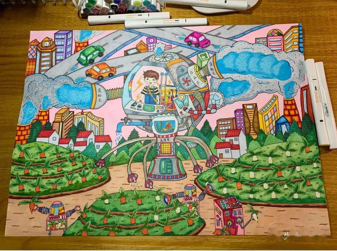 必须收藏,科幻画大全让科学插上艺术的翅膀!_未来人类