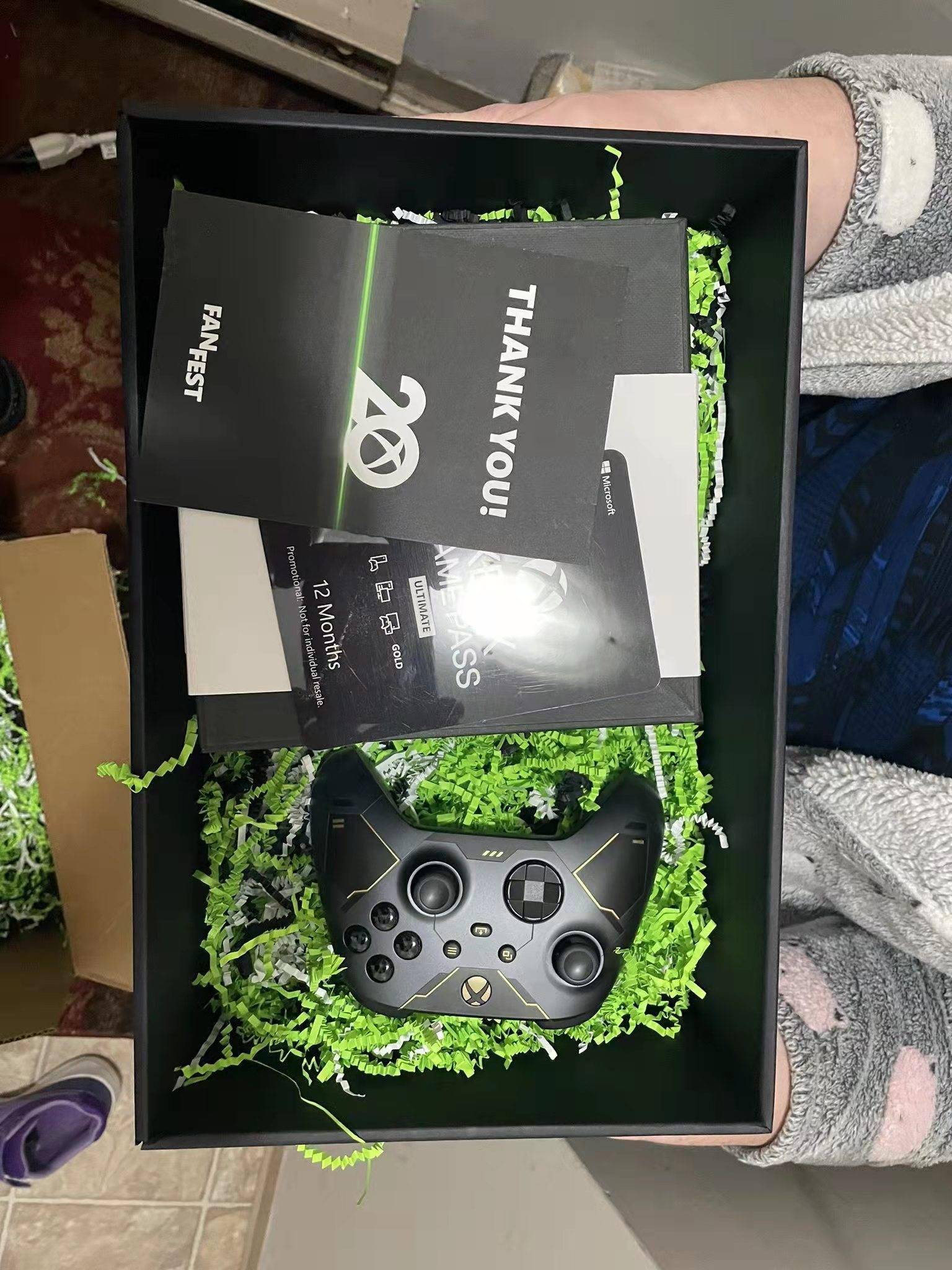 微软向xbox fanfest玩家随机发送20周年礼包
