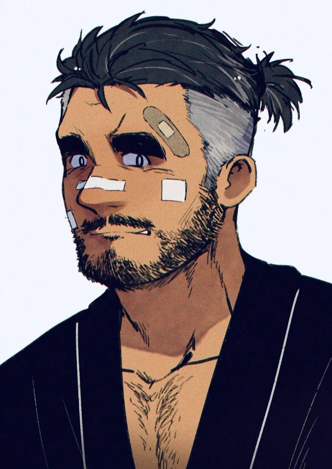 十岁二十年后的我们画了冬眠和洛轩二十年后的样子