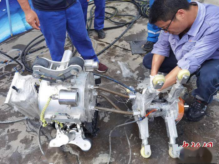 苏州开发“马里奥”机器人 替代人工解决管道作业难题