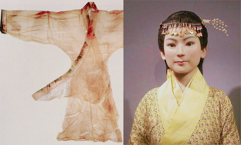 长沙博物馆素纱襌衣图片