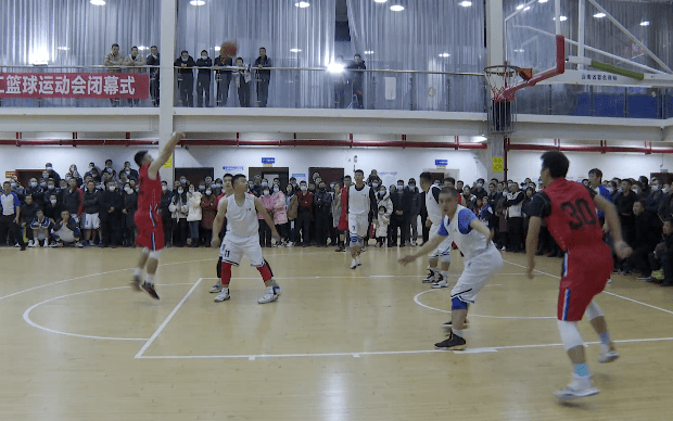 2021年绥江县第十三届"体彩健康杯"职工篮球运动会闭幕