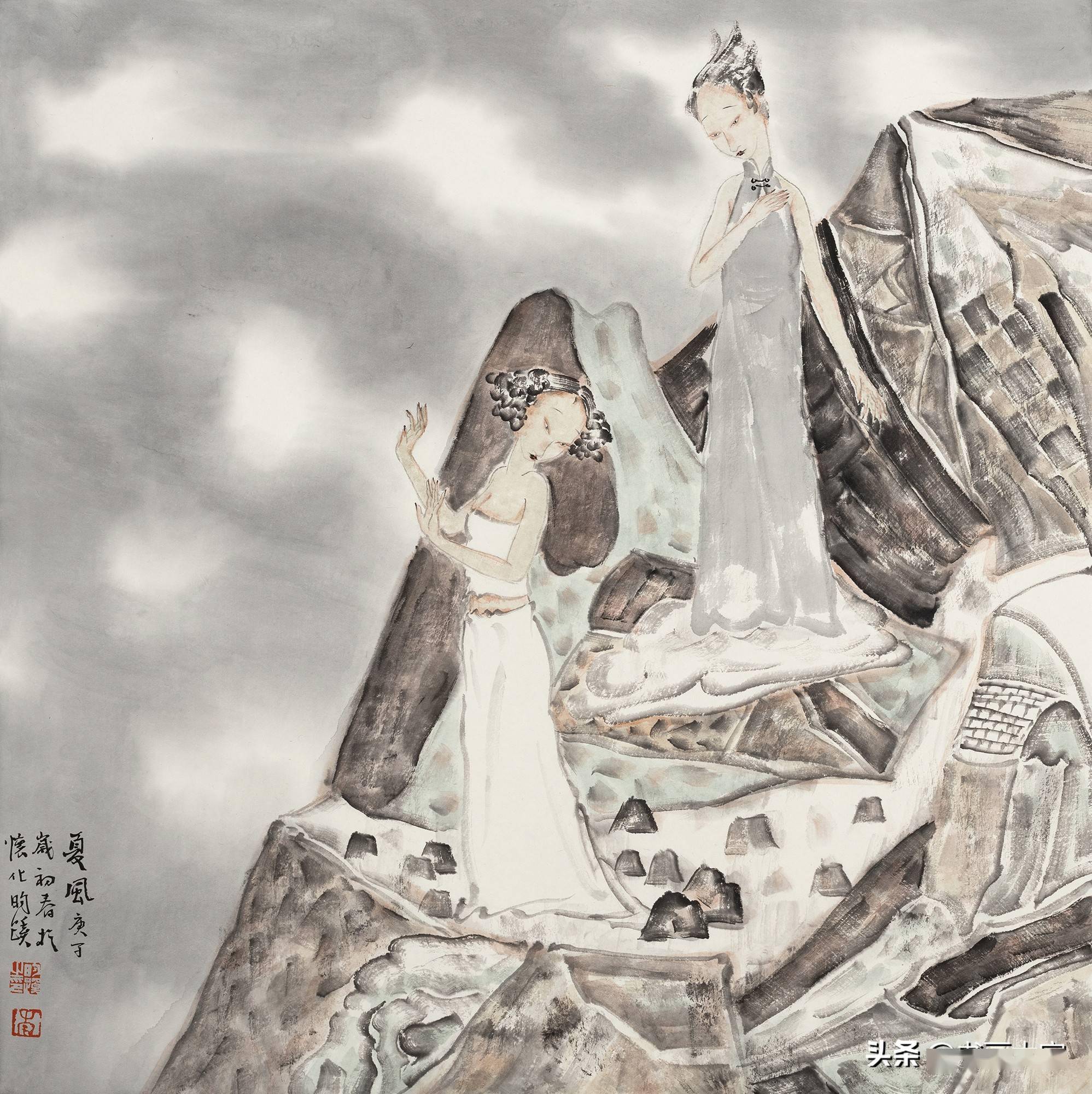 李昀蹊作品《现代仕女图》李昀蹊作品《现代仕女图》返回搜狐,查看