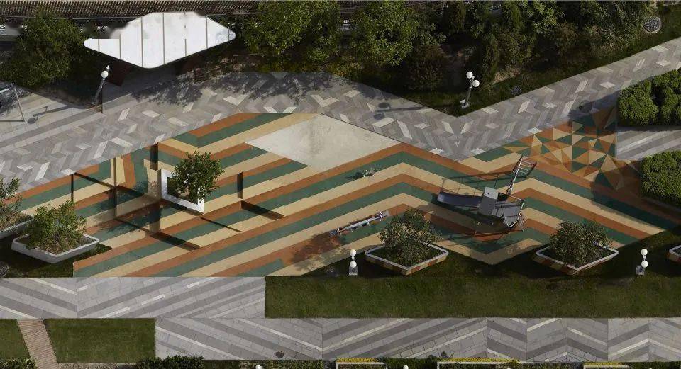 绝妙的景观铺装设计这才是一步一风景