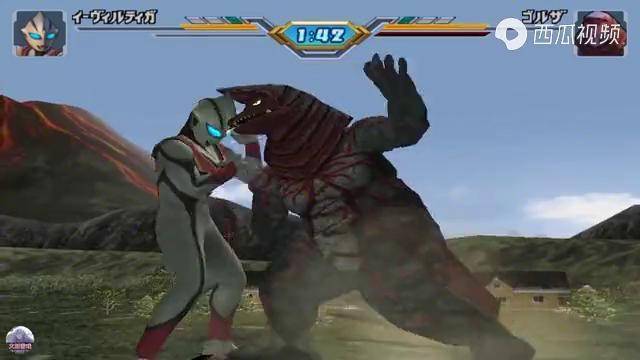 奥特曼格斗进化邪恶迪迦改邪归正代替迪迦教训哥尔赞