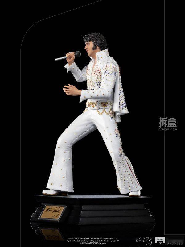 出货IRON STUDIOS 猫王ELVIS PRESLEY 埃尔维斯普雷斯利 1/10雕像