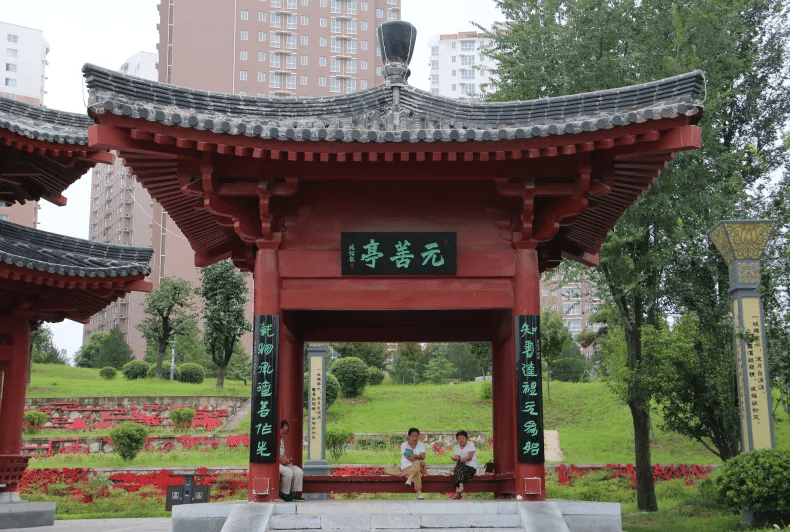 渭南文史公园初具雏形