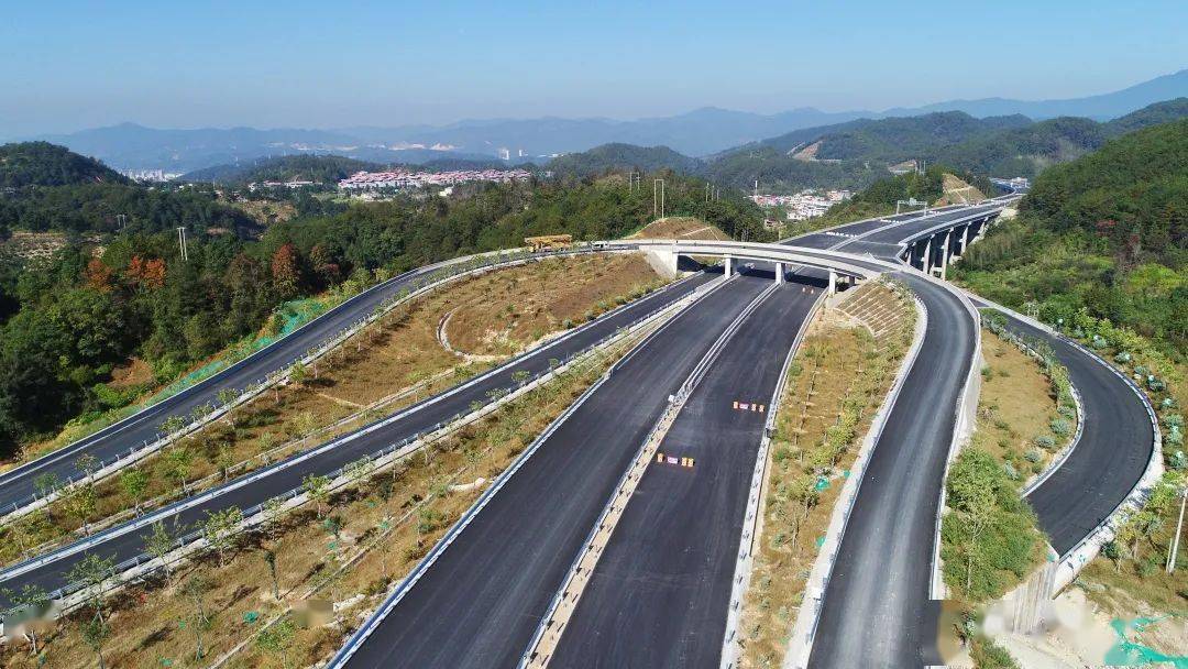 省,市重点项目靖永高速实现全线双幅顺利贯通_龙岩_高速公路_中共福建