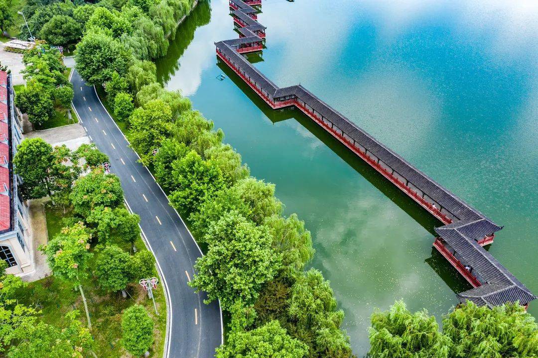 震撼36张航拍图刷屏钟祥人朋友圈