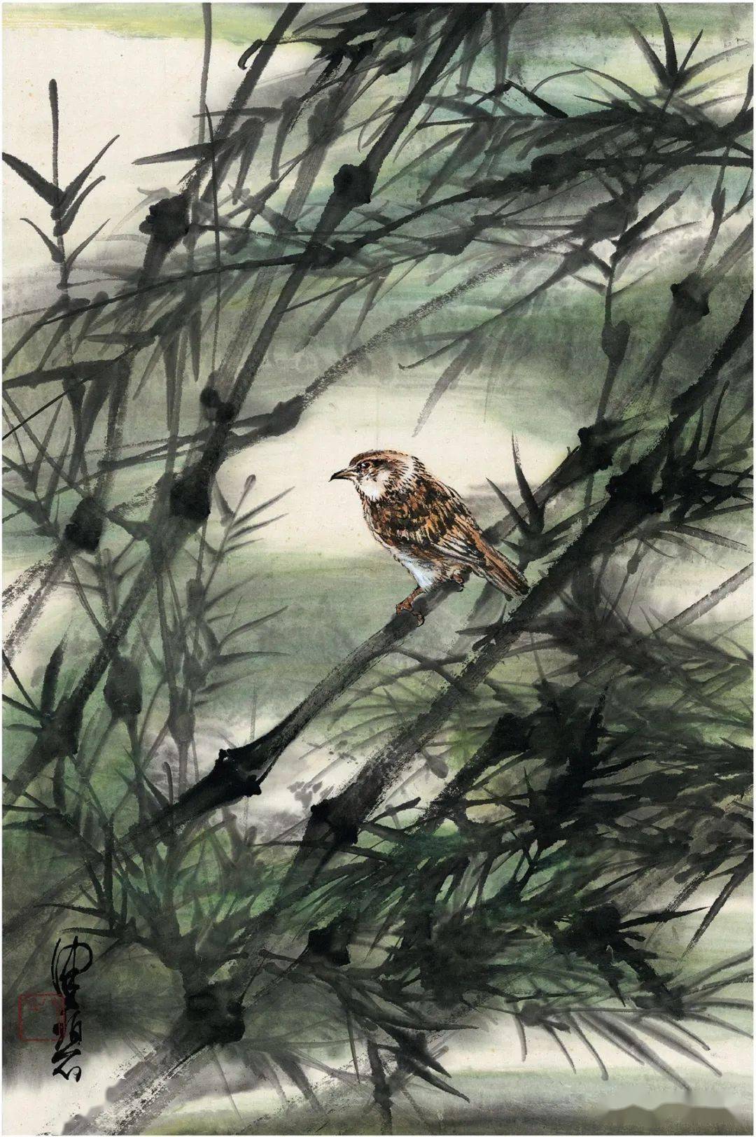 书画大师陈佩秋先生国画作品欣赏