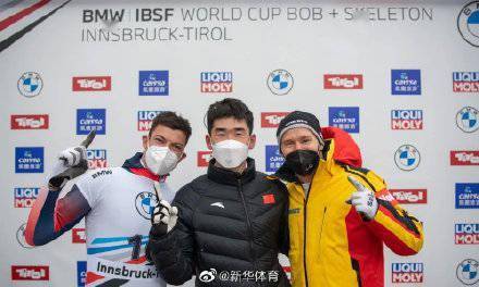 男子|走近冬奥|耿文强获中国钢架雪车男子单人项目首个世界杯冠军
