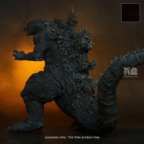 尺寸X-PLUS 东宝30cm GODZILLA哥斯拉 手办雕像摆件