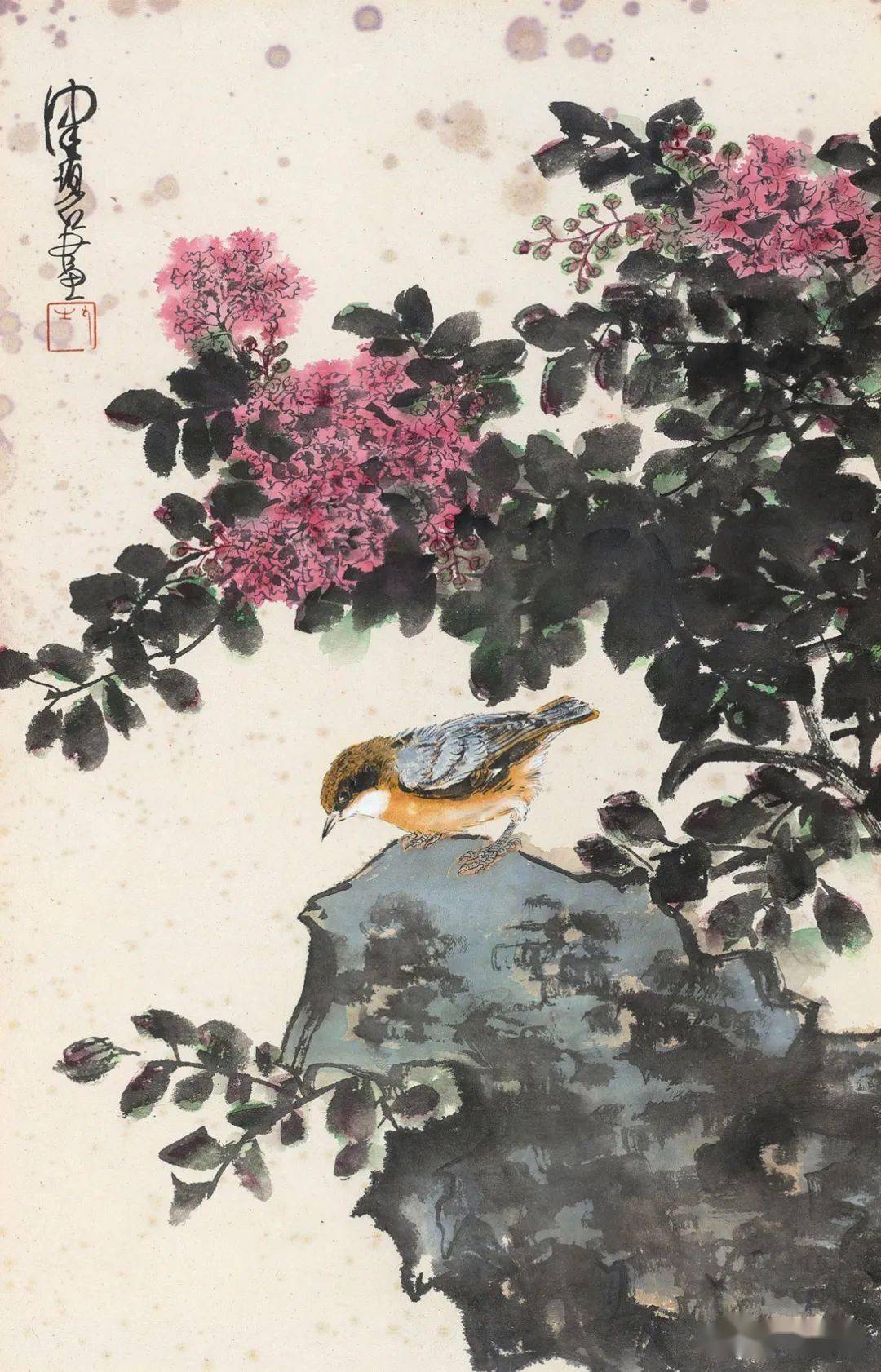 书画大师陈佩秋先生国画作品欣赏