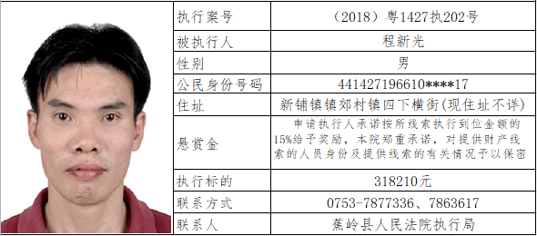 怎么申请法院执行悬赏 1ab19be8d81c441992c0177827051e21.png