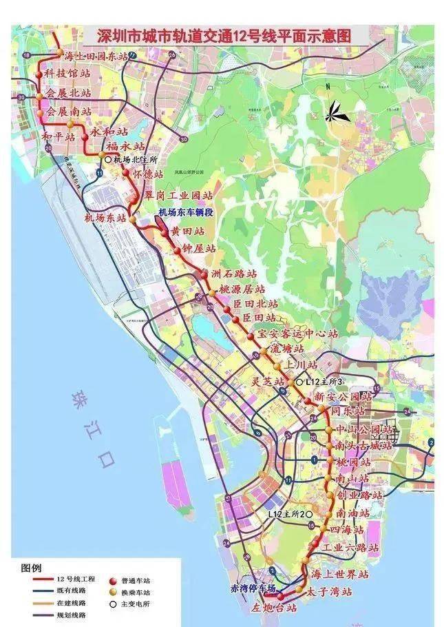 深圳地鐵12號線南頭古城站最新進展離通車不遠啦