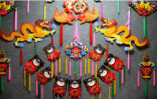 每日一物庆阳香包刺绣