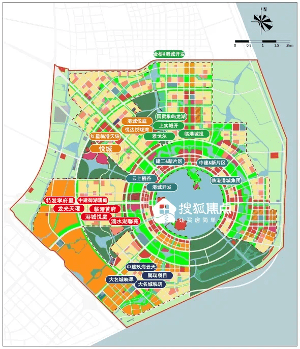 滴水湖核心区买房地图 | 23盘集结,供应超2.28万套房源
