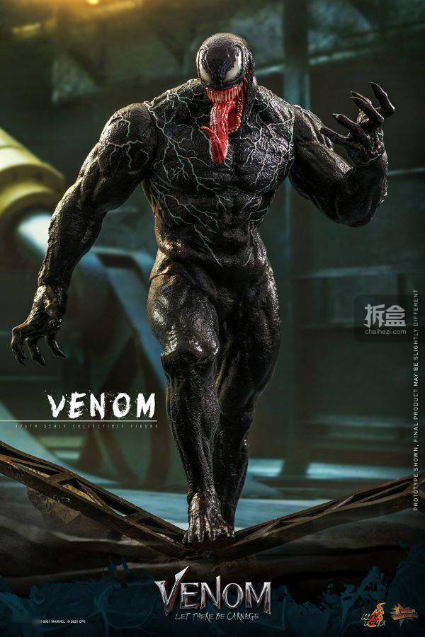 配置|HOTTOYS 1/6 MMS626 毒液2 毒液VENOM 2.0 可动人偶