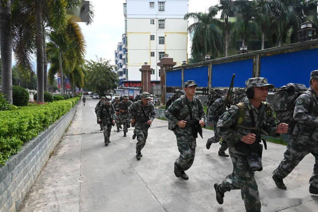 拉动演练,看海南各地民兵交出的成绩单!