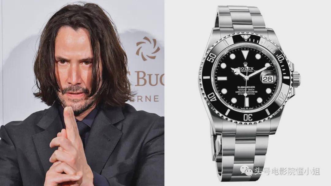 6万劳力士黑水鬼手表,基努送替身!甄子丹也送表,巨石强森送钱