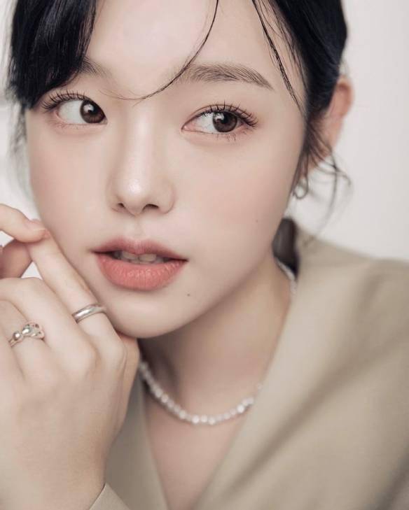 韩国模特脸部图片