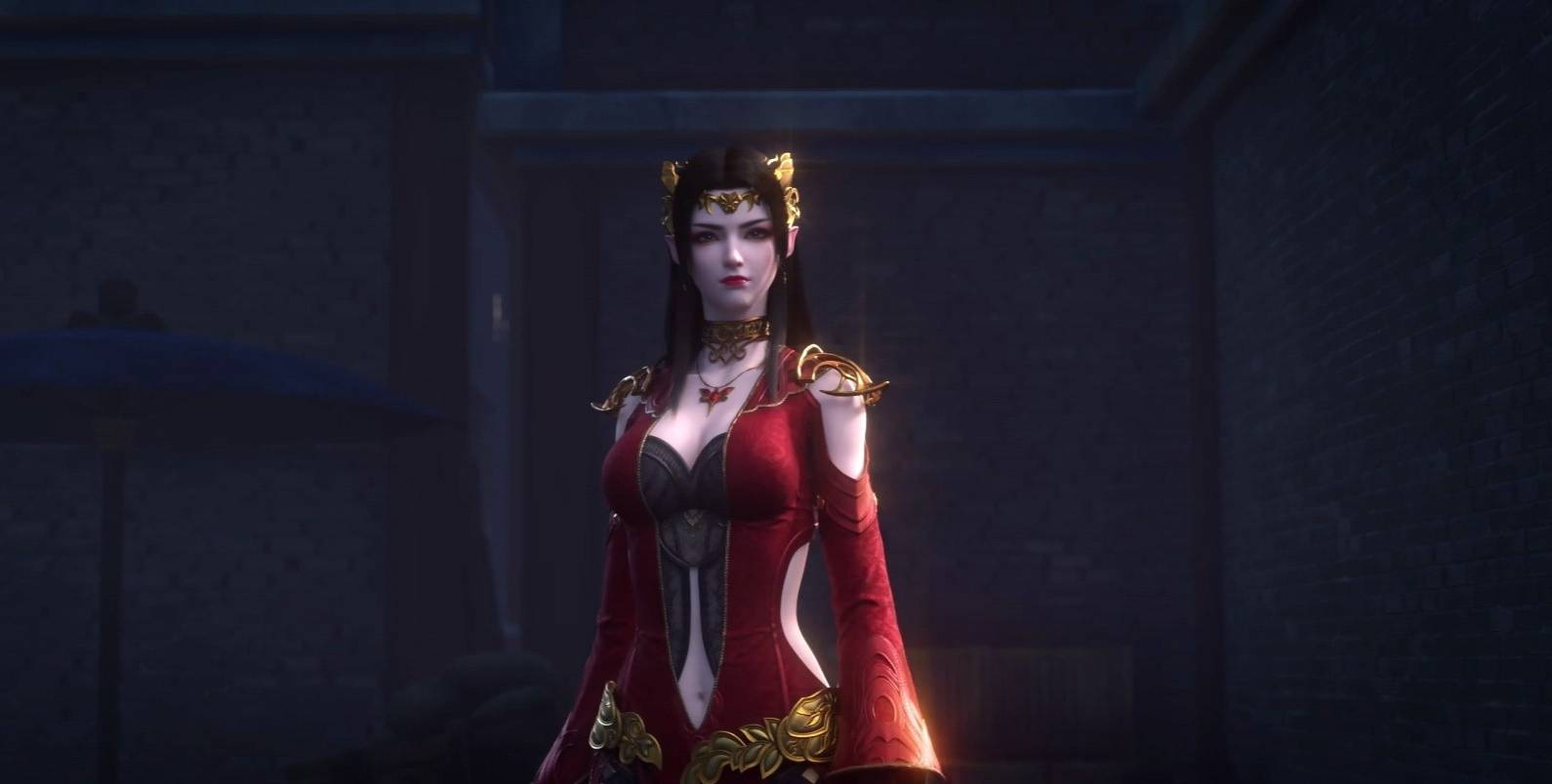 斗破苍穹:萧炎霸气一回,美杜莎充当打手,奥巴顿彻底消失
